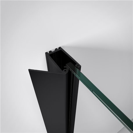 Profilé de fixation latérale PROFILE64 noir grainé 