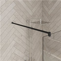 Barre droite RENFORT30 inox noir grainé 