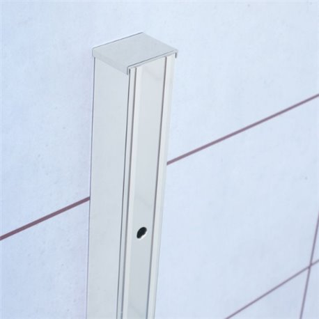Profilé d'extension PROFILE41 blanc gamme supra II