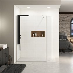 Ekinox Duo PA4223ITNE 100 + 45 cm profilé inox brossé