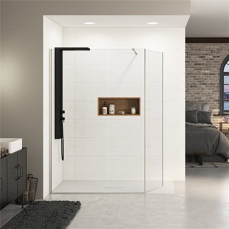 Ekinox Duo PA4223ITNE 100 + 45 cm profilé inox brossé Ekinox Duo PA4223ITNE 100 + 45 cm profilé inox brossé