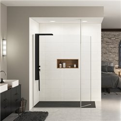 Ekinox Duo PA4223ITNEMG 100 + 45 cm profilé inox brossé