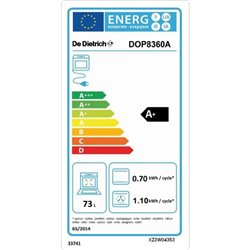 Four pyrolyse DOP8360A 73 Litres Multifonction