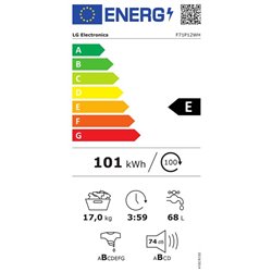 Lave-linge frontal Big Size F71P12WH 17 kg 1100 trs/min