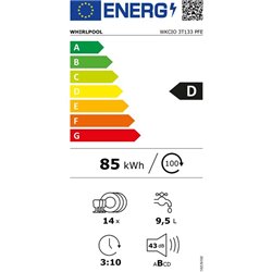 Lave-vaisselle WKCIO3T133PFE  14 couverts intégrable