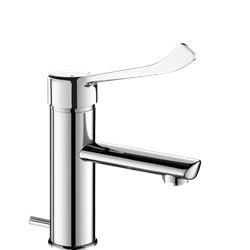 Mitigeur lavabo 2720LEP Securitherm à équilibrage de pression, à levier, tirette et vidage