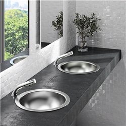 Robinet lavabo 378015 Binoptic alim. Sur secteur