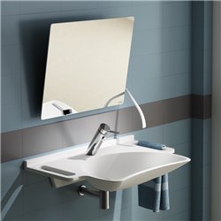 Mitigeur lavabo 2620 Biosafe à cartouche classique, tirette et vidage
