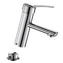 Mitigeur lavabo 2821T Bioclip à cartouche classique, manette pleine, sans tirette ni vidage