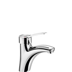 Mitigeur lavabo 2521T à cartouche classique , manette pleine, sans tirette ni vidage