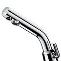 Mitigeur lavabo 378MCH Binoptic Mix alim. sur secteur, manette standard