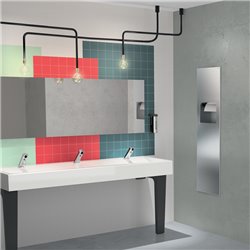 Mitigeur lavabo 490100 Tempomatic Mix 4 alim. Sur secteur - bloc encastré, Sans robinet d’arrêt, manette standard