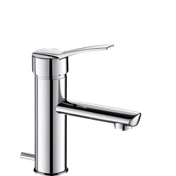 Mitigeur lavabo 2720TEP Securitherm à équilibrage de pression, manette pleine, tirette et vidage