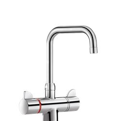 Mitigeur lavabo H9716 Securitherm , sans tirette ni vidage