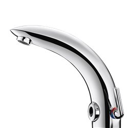 Mitigeur lavabo 494006 Tempomatic Mix 2 alim. par piles, manette standard