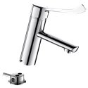 Mitigeur lavabo 2820L Bioclip à cartouche classique, à levier, tirette et vidage