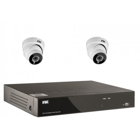 Kit vidéo 1093/KIPPROB IP Caméras dômes