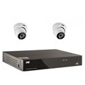 Kit vidéo 1093/KIPPROB IP Caméras dômes