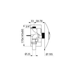 Tempoflux 762902  double touche 3/6 L 