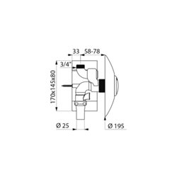 Tempoflux 762901  simple touche 6 L 