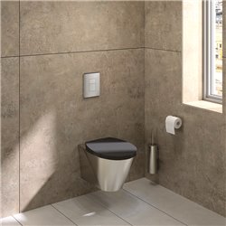 Bâti-support Tempofix 3 564065+763000 autoportante plaque inox satiné