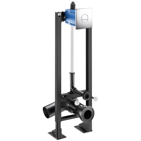 Bâti-support Tempofix 3 564065+763040 autoportante plaque métal chromé
