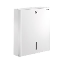Distributeur mural d'essuie-mains 510601W inox époxy blanc 