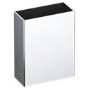 Corbeille murale 510461P inox poli brillant