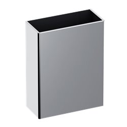 Corbeille murale 510461S inox poli satiné