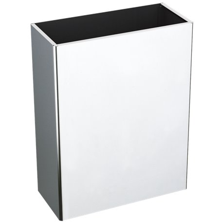 Corbeille murale 510463P inox poli brillant