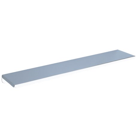 Tablette murale 553 inox poli brillant