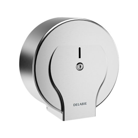 Distributeur de papier WC grand modèle 2912 inox poli satiné 