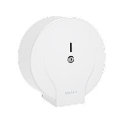 Distributeur de papier WC grand modèle 2910 acier laqué blanc 