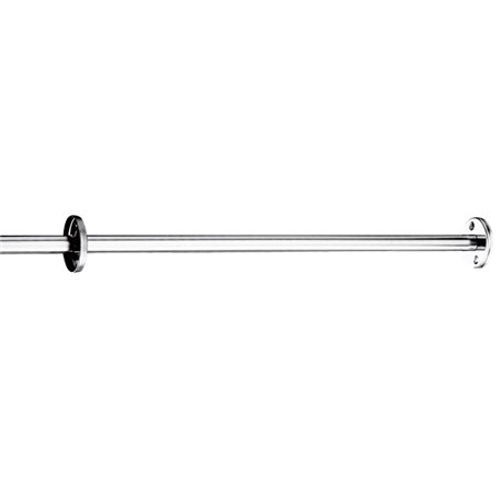Porte-rideau droit 356 Ø 16 mm 2 m