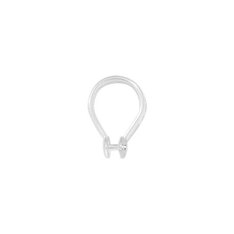 Mousqueton pour rideau de douche 390BIS plastique 