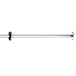 Porte-rideau droit 4359 Ø 20 mm 2 m