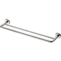 Porte-serviettes 510790S 2 barres inox poli satiné