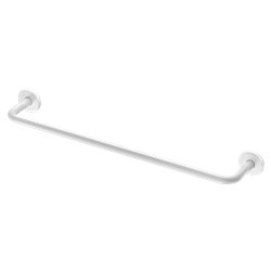 Porte-serviettes 510788W 1 barre epoxy blanc