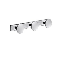 Porte-vêtement 303D 3 têtes inox poli brillant