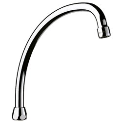 Bec col de cygne orientable 960252 F1/2" L. 240 mm, H.180 mm