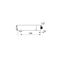 Robinet électronique 443006 Tempomatic 3 mural