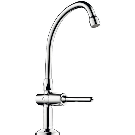 Robinet temporisé Tempostop pilier 737202 L. 195 mm 