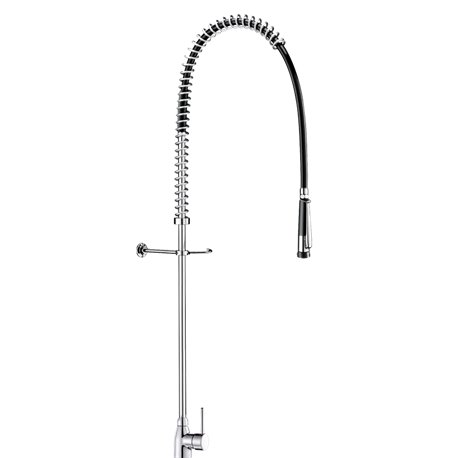 Combiné de prélavage monotrou avec mitigeur 5626 douchette à diffuseur antitartre sans robinet de puisage