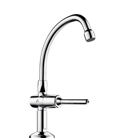 Robinet temporisé Tempostop pilier 737152 L. 150 mm 