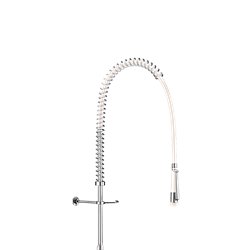 Combiné de prélavage 433420 douchette à diffuseur antitartre avec colonne courte sans bec