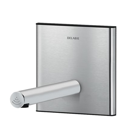 Robinet électronique 370PBOX+370106 Binoptic alim. Par piles, L. 190 mm