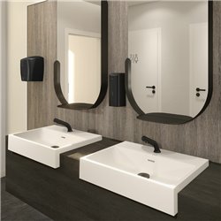 Mitigeur électronique 378MCHB Binoptic alim. Sur secteur, H. 110 mm