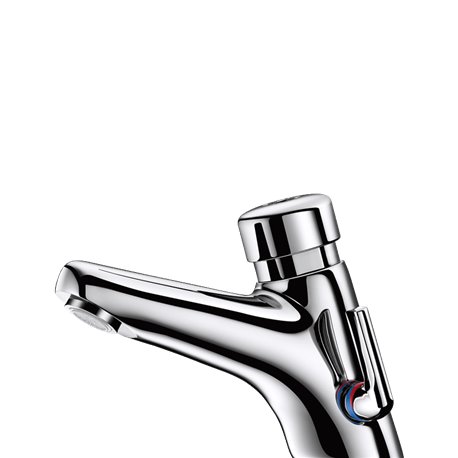 Mitigeur temporisé 700001 Tempomix 2 avec robinets d'arrêt, manette standard et système AB