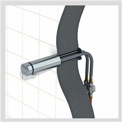 Mitigeur temporisé 794150 Tempomix 3 traversée de cloison L. 110 mm sans robinet d'arrêt
