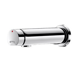 Robinet temporisé 741500 Temposoft 2 mural, L. 110 mm